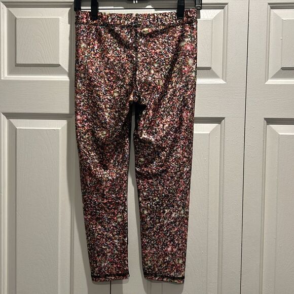 Terez “Confetti” Cropped Leggings, Size Medium - Picture 6 of 9